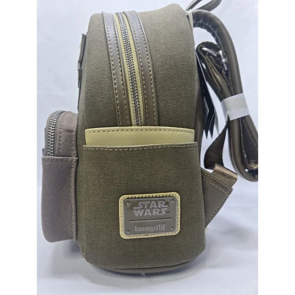New Loungefly Star  Wars - Cassian Andor Cosplay Mini Backpack Bag. NWT - Picture 4 of 11